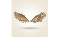 Angel Feathered Plumes Wall Decor Easy to Hang Wing Wall Modern Decor Angel Feathered Plumes Sculpture for Bedroom
