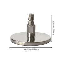 Suction Cup Base with Metal Connector Heavy-Duty for Hobbyists