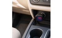 Cigarette Lighter Voltage Tester Insertable Vehicle Battery Monitor LED