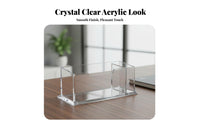Card Holder Acrylic Clear Business Card Storage Organizer for Conference Booth