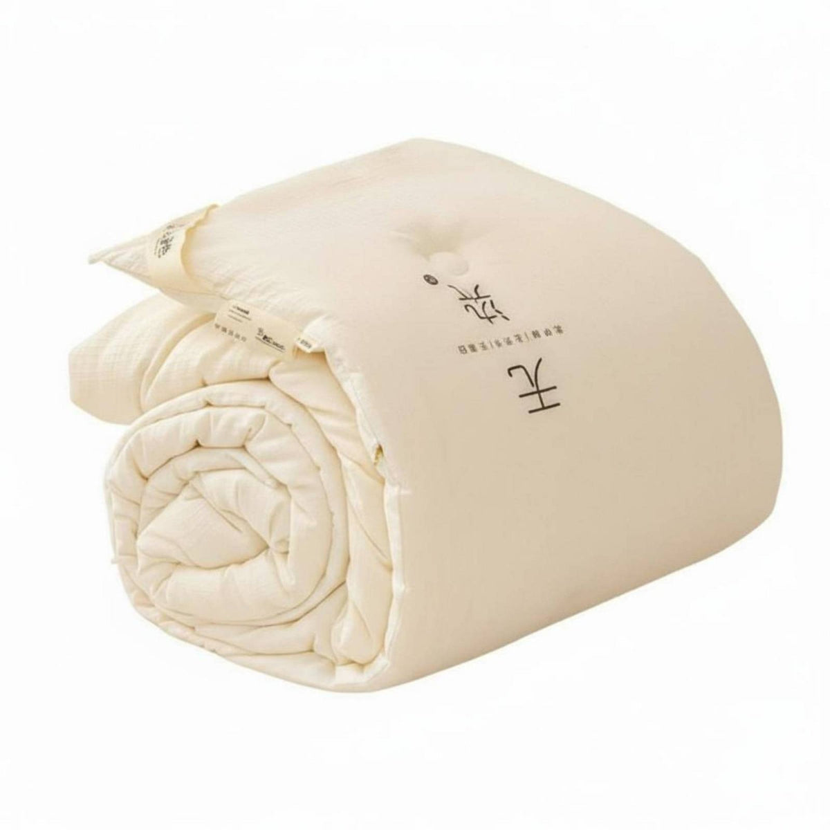 Soybean Fiber Quilt Moisture-Wicking Soybean Protein Filled Comforter for Adults