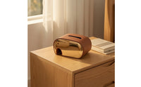 Tissue Box Cover Decorative Tissue Box Cover with Mirror Finish Modern Holder for Reception Area