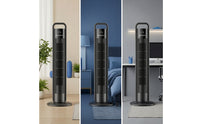 Quiet Floor Fan with Distant Control Wide Oscillation Oscillating Floor Fan 4-Speed Slim for Small Apartment