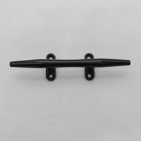 Mooring Cleat Black Boat Rope Cleat Low-Profile Hardware for Boats