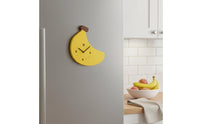 Silent Banana Wall Clock Decorative Cartoon Banana Wall Clock Operated Home Decor for Kitchen