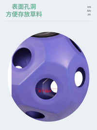 Hay Ball Toy for Cattle, Horses, Donkeys - Anti-Fighting Feeding Toy for Livestock