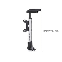 Mini Cycle Hand Pump Portable Foldable Cycle Pump Aluminum Alloy