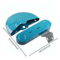 Steel Cutting Machine Guard Sturdy Metal Grinding Wheel Guard Quick Install Cut-off Equipment Cover for Metalworkers, Professionals, Factory