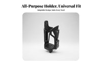 Wide Compatibility Motorcycle Cup Holder Secure Grip Motorcycle Drink Holder Anti-Slip Design for Cyclists, Commuters, Commuting, Road Trips