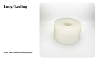 PE Covering Film Easy to Peel Transparent Surface Protection Film No Residue Self Covering Roll for Industrial Workers, Factories, Moving