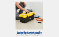Large Carry Organizer, Double Compartment, Heavy Duty, Multi-Functional, Home Professional Use