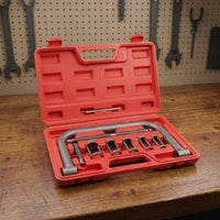 Cylinder Head Component Spring Removal and Installation Tool Kit Hard Shell Case Cylinder Head Component Spring Compressors Metal Body for Mechanics