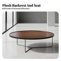 3-Seater Minimalist Couch Light Luxury design elegance Upholstered 3-Seater Sofa sturdyDuty Construction Skingentle material