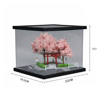 1:64 Scale Torii Landscape Model Dust Cover Torii Display Scene Authentic Texture Mini Display Scene Easy to Use for Collectors