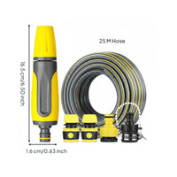 Watering Hose with Spray Easy to Use Garden Hose Reel Set Lightweight