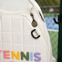 Pickleball Bag Large Capacity Tennis Racket Bag Water Bottle Holder Sports Gear