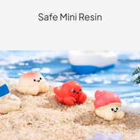 Crab resin figurine decor