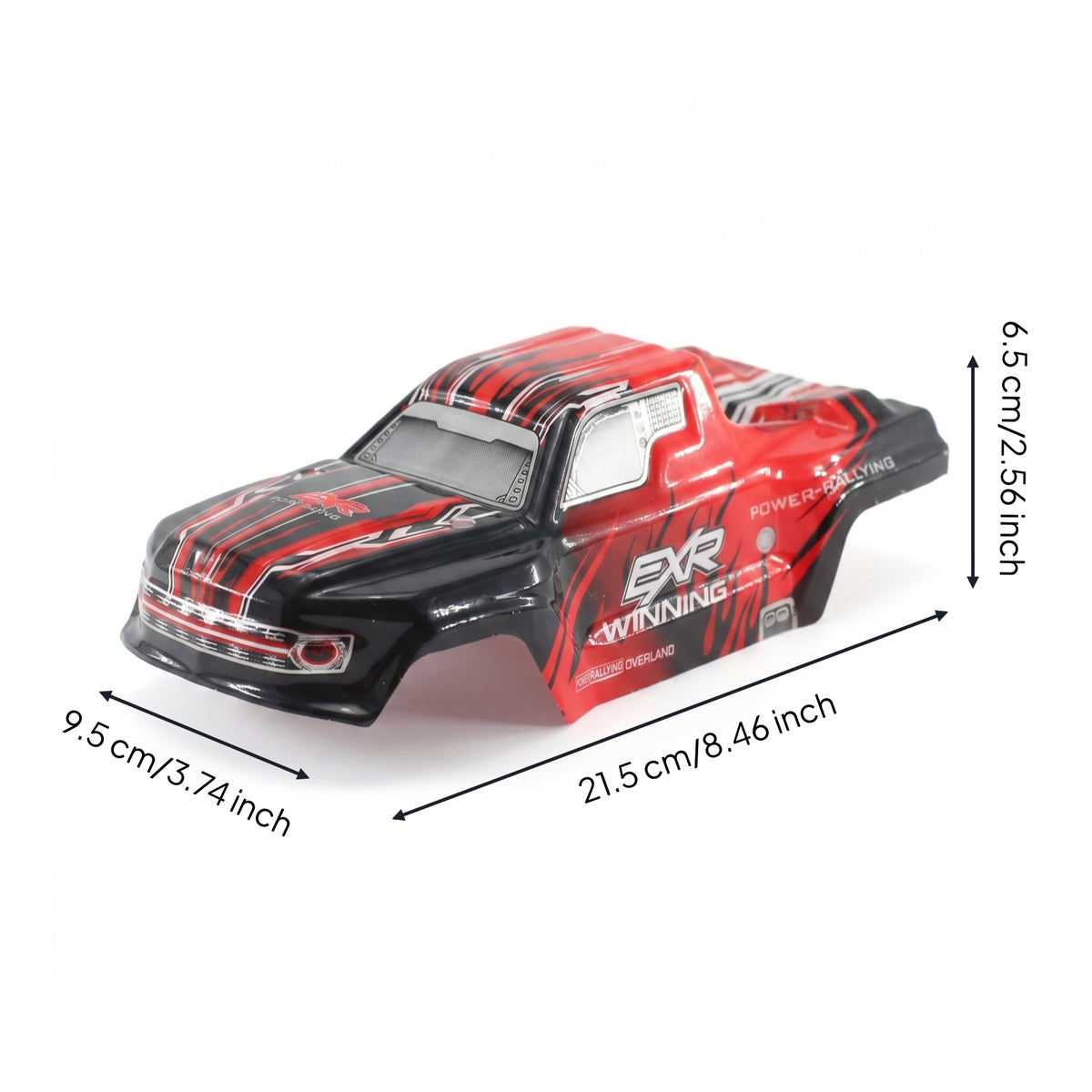Printed Finish Hobby Vehicle Replacement Truck Body Shell