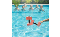 Triangular Water Dumbbell Lightweight EVA Foam Water Dumbbell Compact Aquatic Exercise Dumbbells for Swimmers