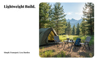 Portable Cross-Frame Camp Table Lightweight Camping Equipment Quick Setup Outdoor Furniture Stable Construction for Picnickers, Tailgaters, Families, Picnic, Tailgating, Backyard, Barbecue