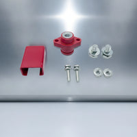 Battery Terminal Post Copper Terminal Post with Cover Connector Insulated Hardware Threaded for Electricians