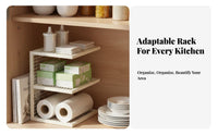 Wire Shelf Riser adaptable Use Freestanding Wire Rack Easy to Clean for Students