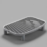 Cat Litter Mat with Double Layer Litter Trapping, Cat Toilet Control Sand Tray, Four Seasons Universal Litter Control Mat for Indoor Use