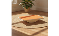 Child Safe Wooden Balance Board Holistic Balance Board with Curved Base Open Ended Toy Splinterwithout Splinters for Children