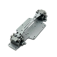 RC Car Chassis with Hardware RC Chassis Plate Abrasion-Resistant for Hobbyists