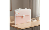 Large Capacity A4 Accordion Folder Multi-Layer 13-Pocket File Organizer Secure Buckle Closure Accordion File Organizer Easy to Organize for Students, Exam, School