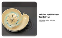 Multi-Purpose Shaped Fruit Washer Water-Saving Automatic Fruit Washer Shaped Drain Basket