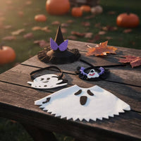 Spooky Goose Costume Decorative Goose Outfit with Hat Lace-Trimmed Outfits Whimsical for Yard Decoration