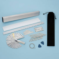 Fret Leveling Beam Professional Guitar Fret Leveling Beam Neck Straight Edge Tool for Luthiers, Repair Bench