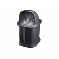 Foot Spa Bath, Heated Deep Soaking Basin, Automatic Electric Massage, Adjustable Temperature, Knee & Calf Coverage, Home Use