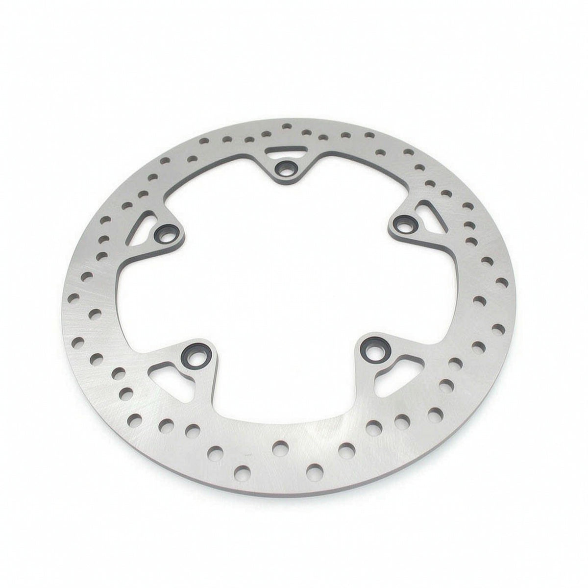 Rear Brake Rotor Perforated Rear Brake Disc Rotor Smooth Braking for Motorcyclists