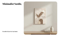 2 Pieces Warm and Cozy Nordic Abstract Figure Painting Fade-Resistant Cream Aesthetic Minimalist Wall Decor Abstract Wall Art for Interior Design Enthusiasts, Gift Givers, Living Room, Bedroom, Home Office, Hallway