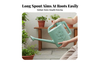 Thickened Material Long Spout Watering Can Ergonomic Handle Watering Can with Sprinkler Head Lightweight for Gardeners, Balcony, Yard, Patio