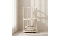 Rolling Storage Basket Ventilated Laundry Hamper with Wheels Mobile Rolling Hamper for Washroom, Entryway
