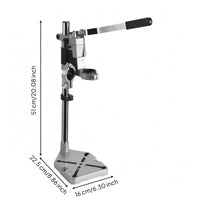 Drill Press Stand Black Handle Grip Electric Drill Stand Sturdy