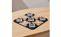 Board with Acrylic Pieces High-Contrast for Interior Designers