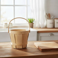 Garlic Ginger Storage Basket Sturdy and Rustic Storage Basket Wall-Mountable for Pantry, Desktop