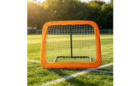 Soccer Return Net Padded Soccer Rebounder Net Grid-Pattern Sports Training Gear