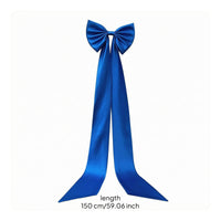 Wedding Dress Sash Glossy Bridal Waist Sash Draping Drape Long Tie Belt for Brides