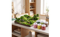 Tree Powder with Flocking Fine-Textured Miniature Flocking Realistic Miniature Grass for Craft Scenery