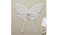 Lightweight Long Tail Butterfly Wings Iridescent Elf Wings Costume Accessory for Children, Adults, Festivals, Parties, Halloween, Cosplay