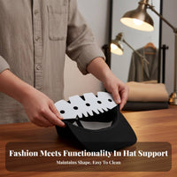 Sweat-Absorbent Anti-Deformation Hat Support Adds Structure Baseball Cap Crown Insert Breathable for Women, Men, Daily Wear, Fashion Styling