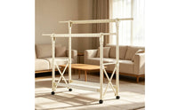 Expandable Folding Laundry Drying Rack Foldable Folding Drying Rack Heavy Duty Furniture Freestanding for Families, Apartment