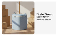 Large Textile Storage Bag High-Capacity Foldable Storage Bag Closure Ed Textile Tote Odorless Foldable Clothes Bin Double