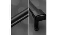 RV Door Handle Matte Black RV Grab Handle Entry Door Assist Bar Sturdy Recreational Vehicle Grab Bar Impact-Resistant