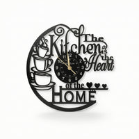 Decorative Wall Clock Easy to Read Round Wall Clock Clear Numbers for Living Room, Bedroom, Kitchen